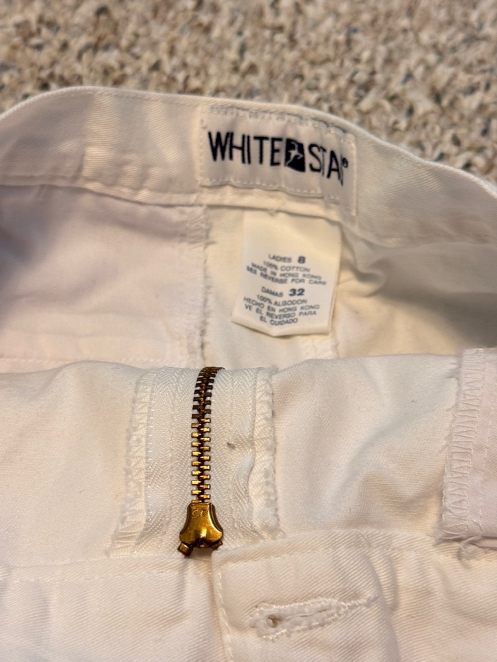 White Stag Cream Wrap-Front Skort 8 - Picture 6 of 8
